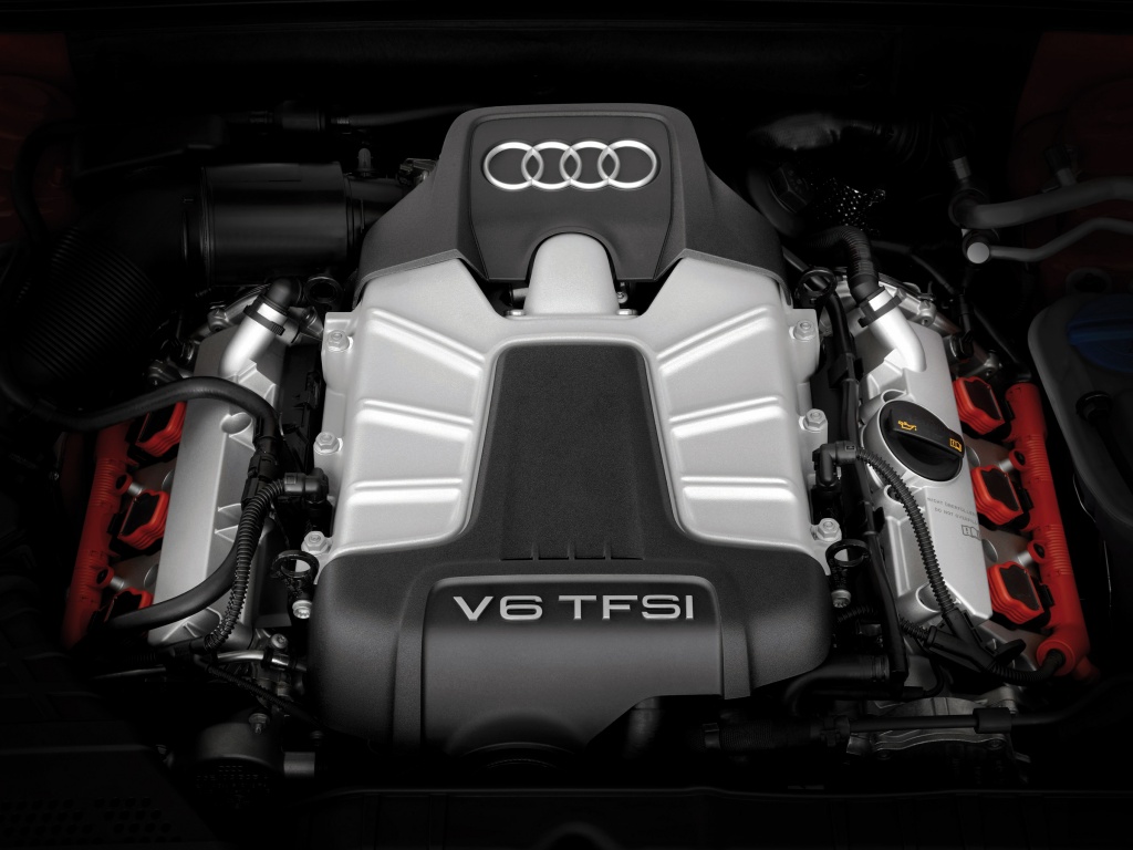 Фото двигателя Audi S5 купе 2 дв.