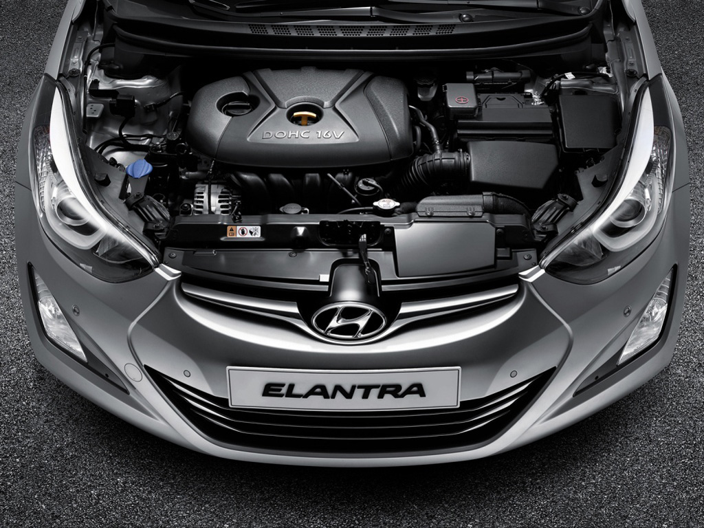 Фото двигателя Hyundai Elantra седан 4 дв.