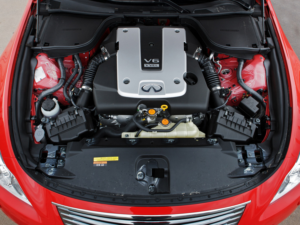 Фото двигателя Infiniti G купе 2 дв.