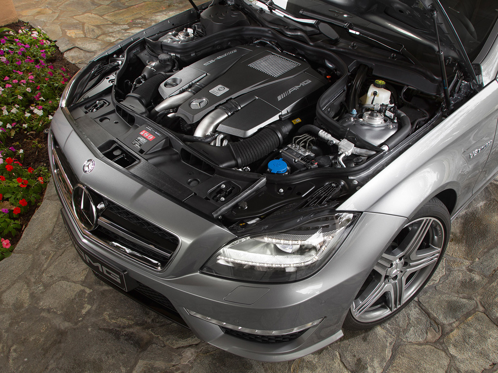 Фото двигателя Mercedes-Benz CLS-Class AMG седан 4 дв.