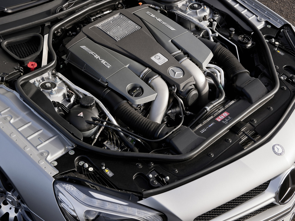 Фото двигателя Mercedes-Benz SL-Class AMG родстер 2 дв.