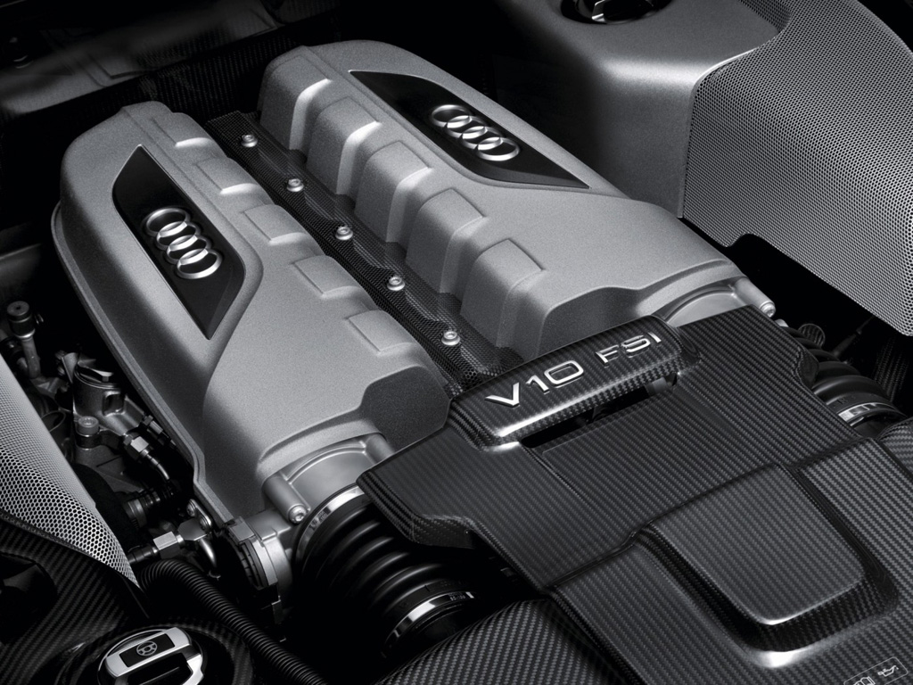 Фото двигателя Audi R8 Spyder родстер 2 дв.