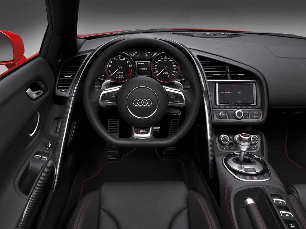 Салон Audi R8 Spyder родстер 2 дв.